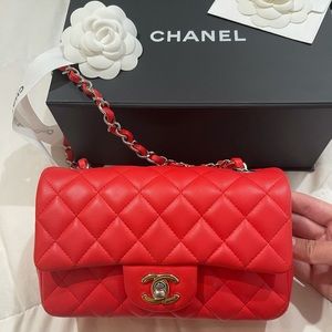 ❤️ Sold ❤️Chanel Mini Rectangular Flap